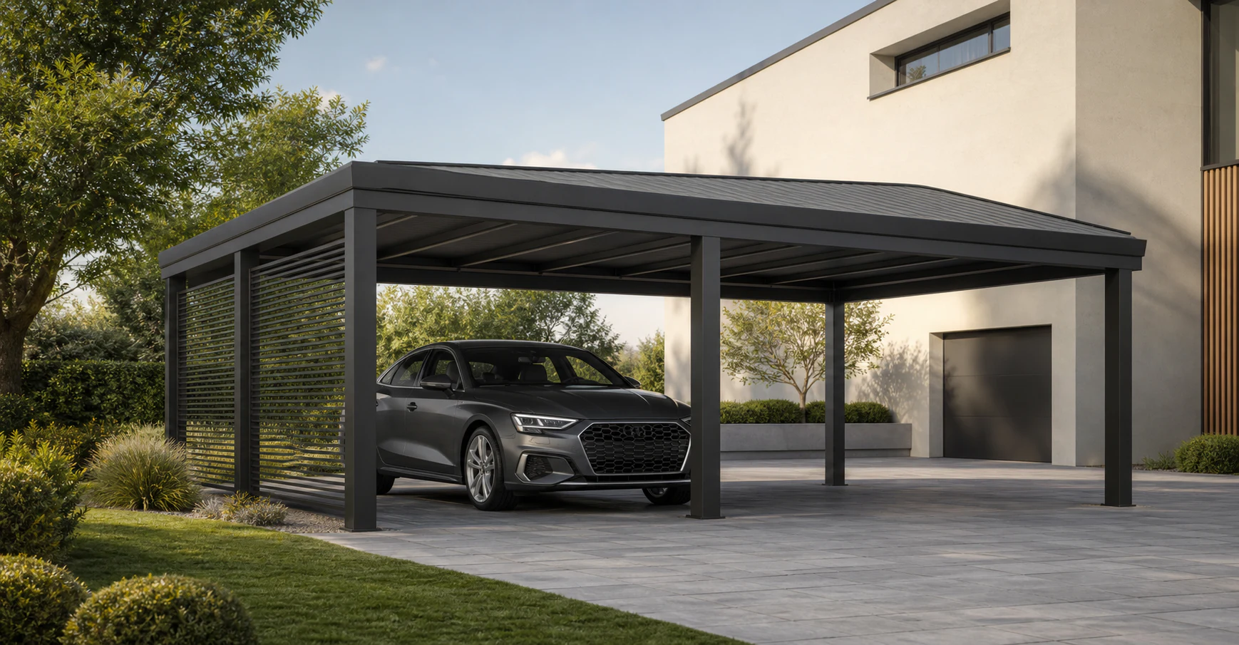 3D-Konfigurator für modulare Carports
